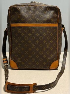 Louis Vuitton Vintage Danube GM Monogram Canvas Leather